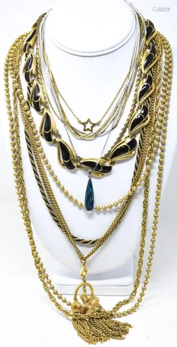 Assorted Vintage Trifari Necklaces Collection