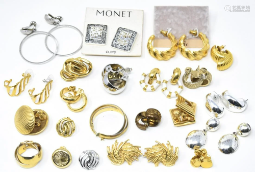 Monet Gold & Silver Tone Earrings Collection