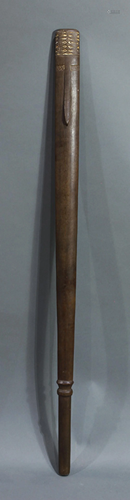 A Fine Solomon Islands flat pole war club