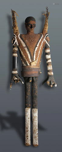 A Vanuatu Rambaramp tall and spectacular effigy fig…