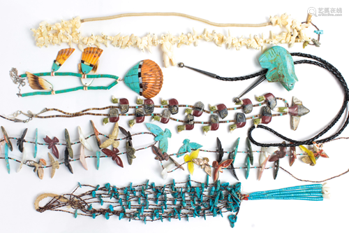 South Western multi-stone necklace