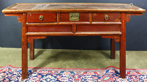 A Chinese console table