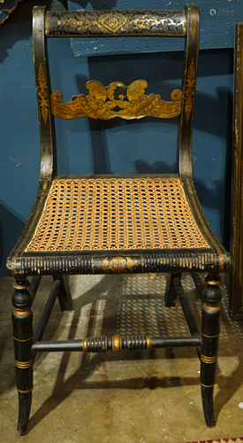 A Hitchcock chair