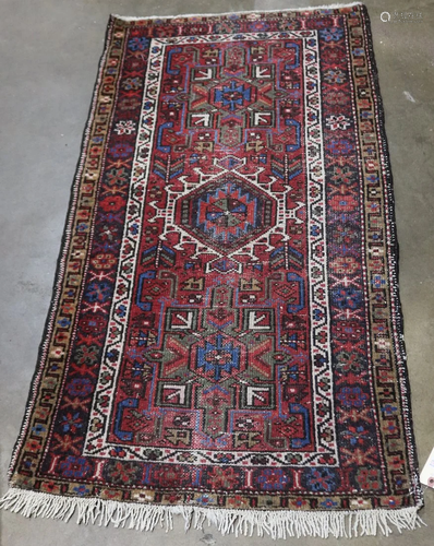 A Persian Hamadan carpet