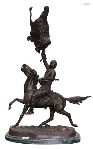 Sculpture, After Frederic Remington