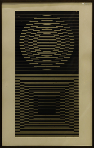 Print, Victor Vasarely