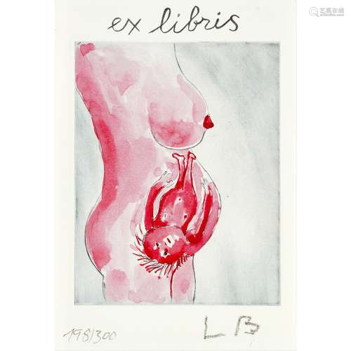 § LOUISE BOURGEOIS (FRENCH/AMERICAN 1911-2010) EX-LIBRIS