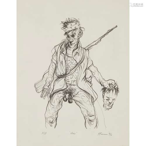 § PETER HOWSON O.B.E. (SCOTTISH B.1958) HOS - 1994