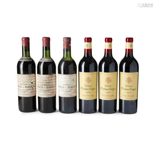 A MIXED GROUP OF RED WINE