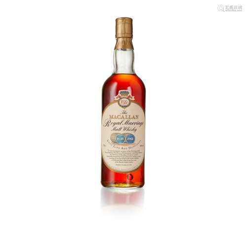 THE MACALLAN ROYAL MARRIAGE MALT 1948/1961