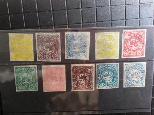 Tibet Local Post Stamp