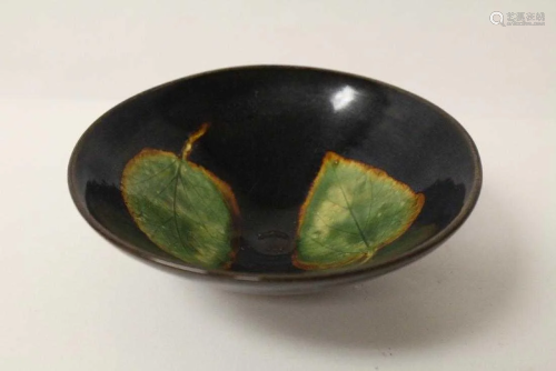 A Song Style Leaf bowl, 2