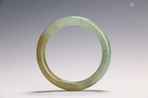 CHINESE JADEITE CARVING BANGLE