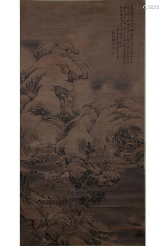 CHINESE LANDSCAPE PAINTING OF WINTER