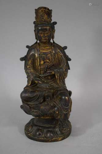 CHINA, 20th century \nStatuette of Guanyin in the M…