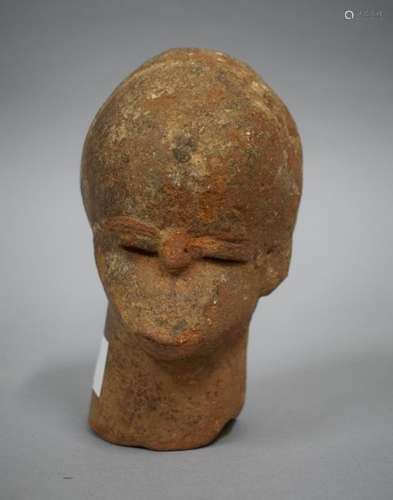 NIGERIA, Katsina Culture \nTerracotta head \nH. 14 c…