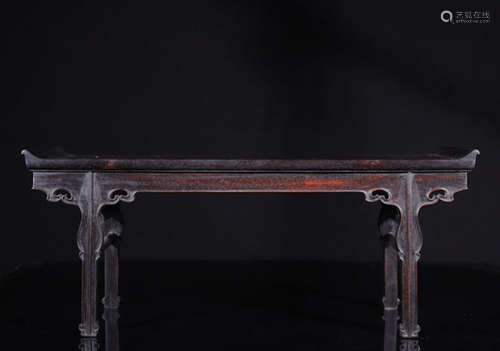 CHINESE HARDWOOD MINIATURE ALTAR TABLE