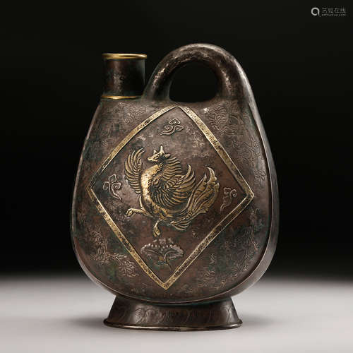 CHINESE SILVER WATER PITCHER