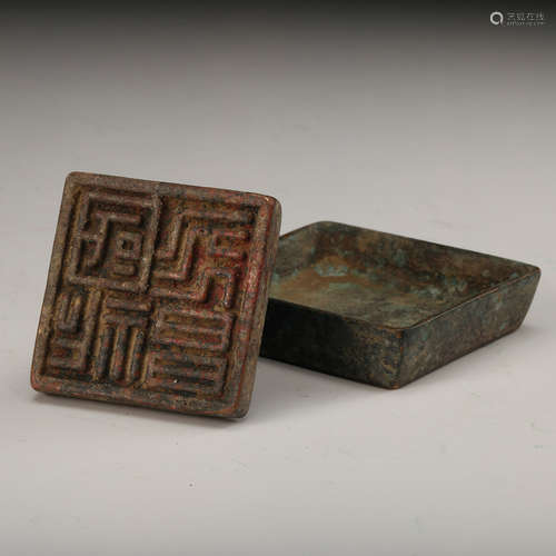 CHINESE BRONZE SEAL