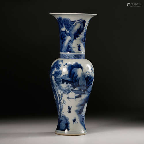 CHINESE BLUE WHITE PORCELAIN VASE