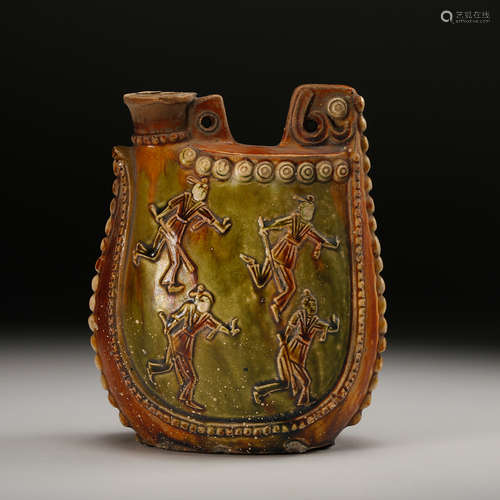 CHINESE CLAY POTTERY WATER PITCHER