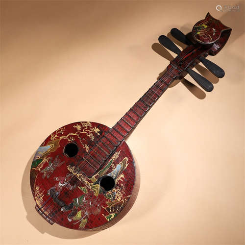 A Chinese Musical Instruments Pipa