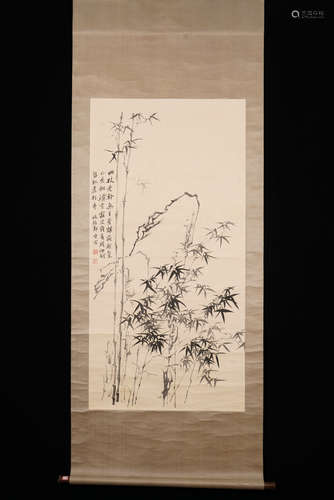 A Chinese Painting, Zheng Banqiao Mark