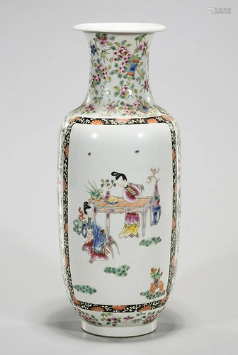 Chinese Enameled Porcelain Vase