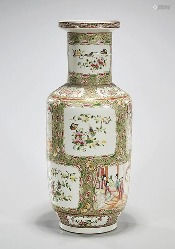 Chinese Enameled Porcelain Vase