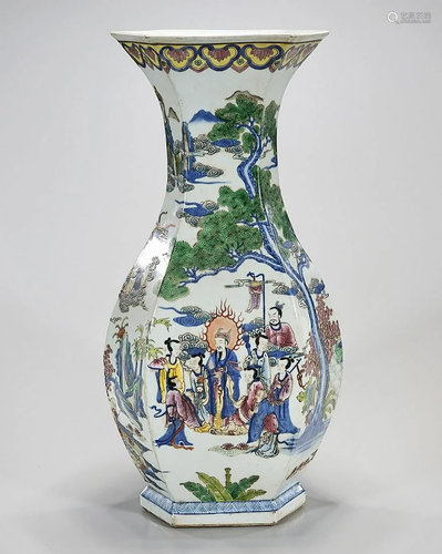 Chinese Enameled Porcelain Vase