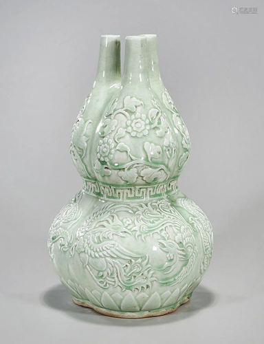 Chinese Porcelain Double Gourd Vase