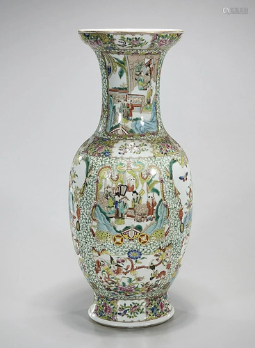 Chinese Enameled Porcelain Vase