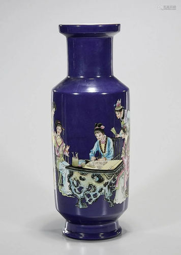 Chinese Enameled Porcelain Vase