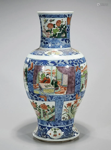 Chinese Enameled Porcelain Vase