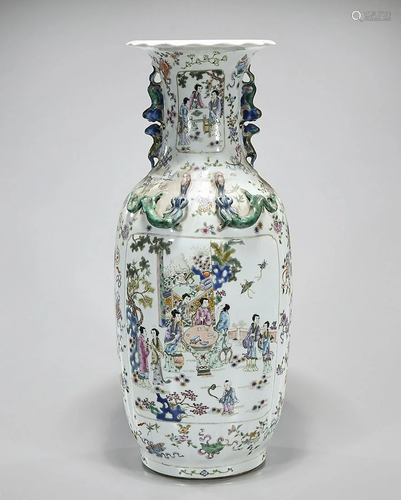 Chinese Enameled Porcelain Vase