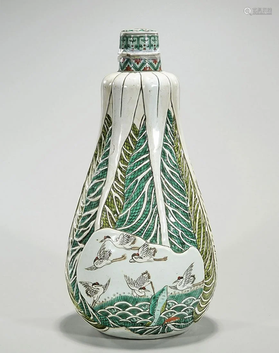 Chinese Enameled Porcelain Vase