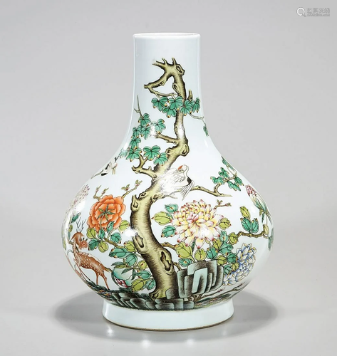 Chinese Enameled Porcelain Vase