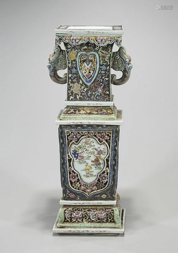 Chinese Enameled Porcelain Vase