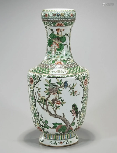 Chinese Enameled Porcelain Vase