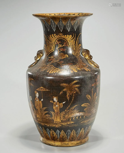 Chinese Glazed Porcelain Vase