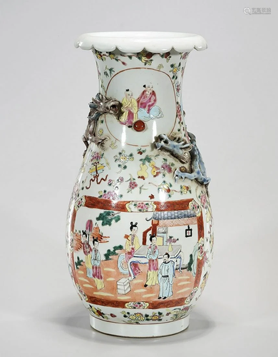 Chinese Enameled Porcelain Vase