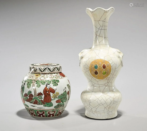 Two Chinese Porcelains