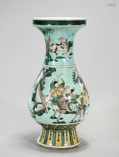 Chinese Enameled Porcelain Vase