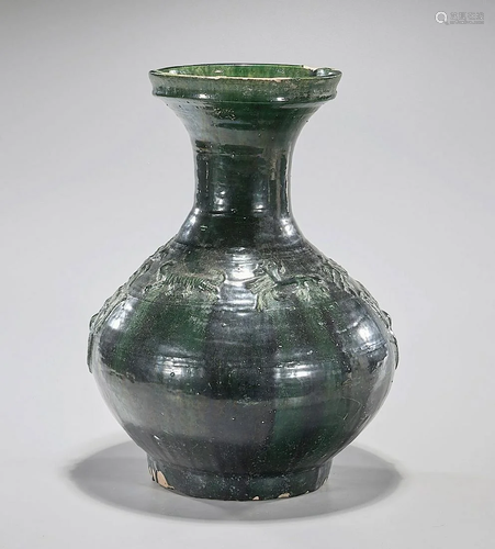 Large Green Vase