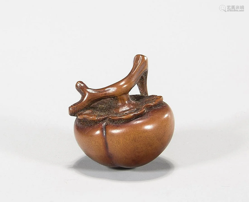 Fine Antique Wood Netsuke