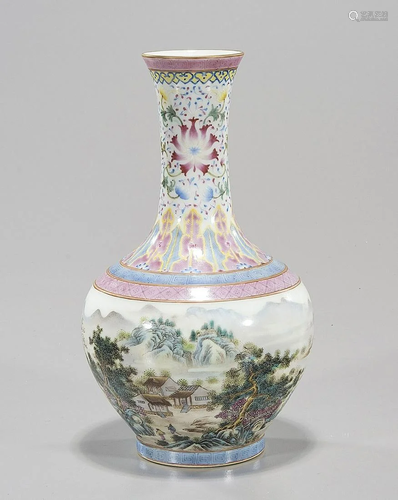 Chinese Enameled Porcelain Vase