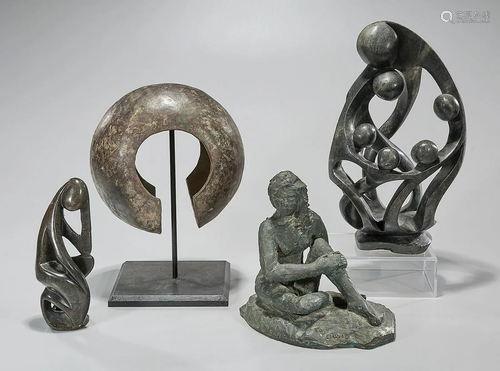 Four Various Sculptures