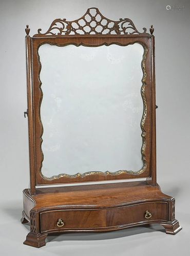 George III Serpentine Dressing Mirror