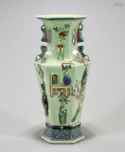 Chinese Enameled Porcelain Vase