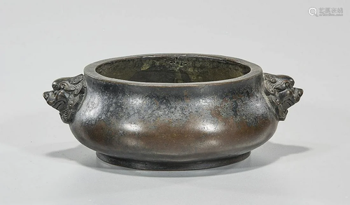 Chinese Ming-Style Bronze Censer